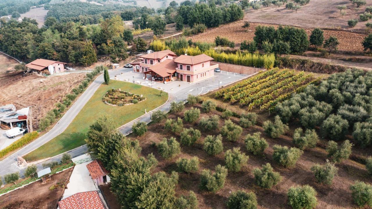 Agriturismo Ciociaro " Il Colle " Hotel Ristorante 세프라노 외부 사진